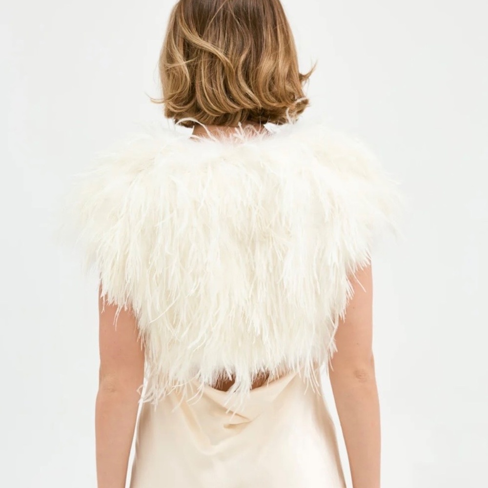 Bubish Berlin Feather Bolero - Picture 3 of 5